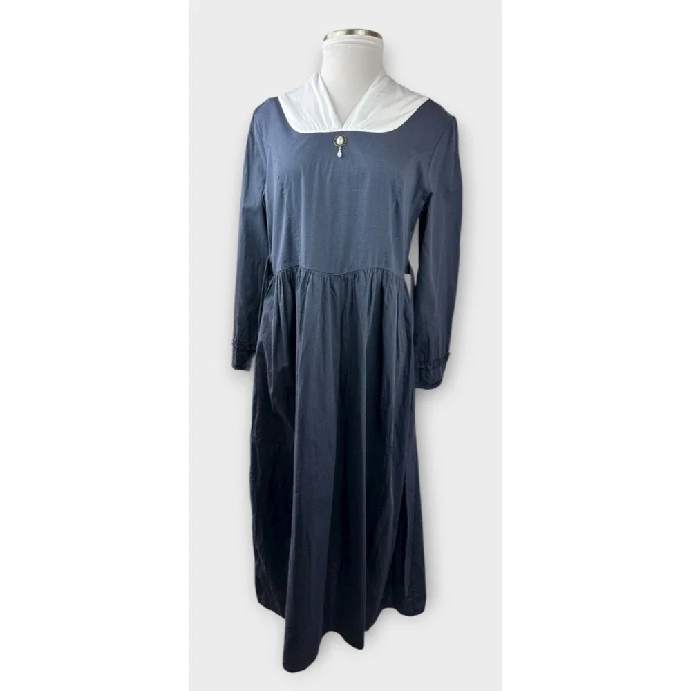 Scarlet Darkness Colonial Prairie Renaissance Ren Fair Costume Dress Cosplay 2XL - Picture 3 of 15